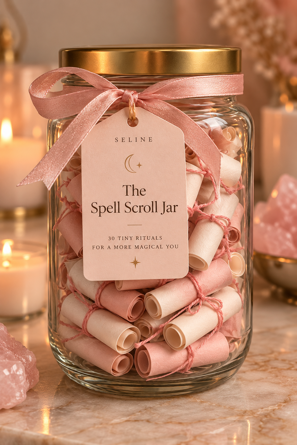 Abundance Spell Scroll Jar