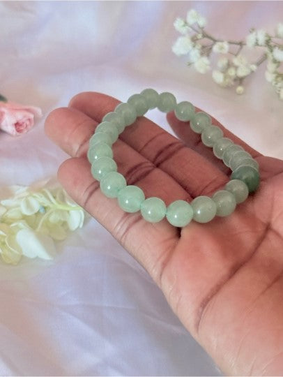 Green Aventurine Crystal Bracelet | Luck Abundance Gemstone Jewelry
