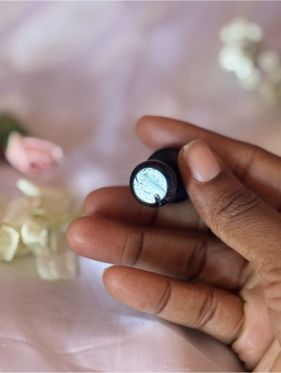 Fluorite Crystal Mushroom | Carved Gemstone Spiritual Pocket Stone