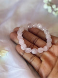 Rose Quartz Crystal Bracelet | Self Love Pink Gemstone Jewelry
