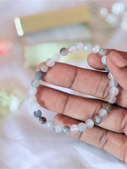 Labradorite & Rose Quartz Crystal Bracelet | Love Intuition Gemstone