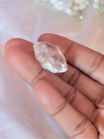 Clear Quartz Crystal Star | Natural Pocket Stone Manifestation Crystal